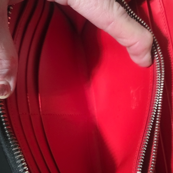 Christian Loubutin Panettone Gray Zip-Around Wallet - Picture 10 of 16